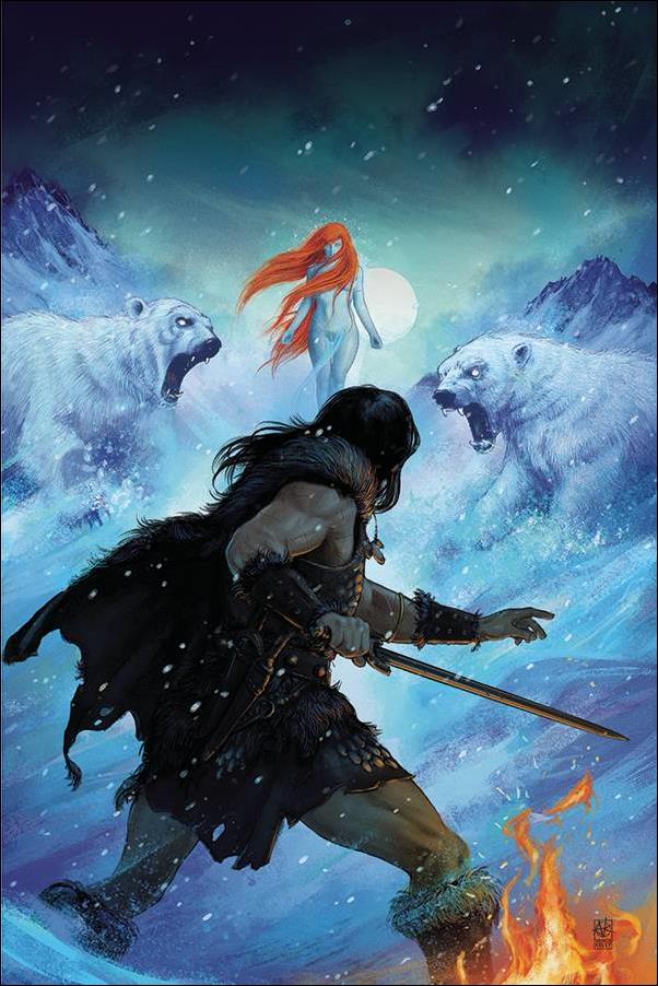 Cimmerian: The Frost-Giant's Daughter issue 3-E Vance Kelly 1:10 Virgin Cover
