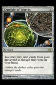 Magic the Gathering: Fifth Dawn (Base Set) card 114 Crucible of Worlds
