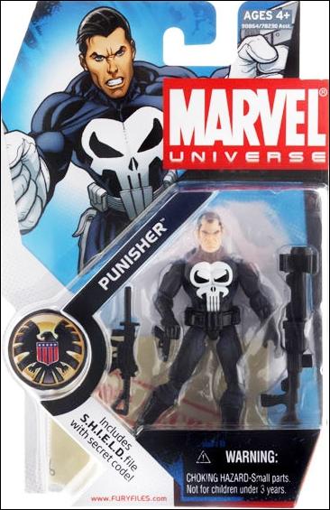 Marvel Universe (Series 1) figure 020 Punisher 2