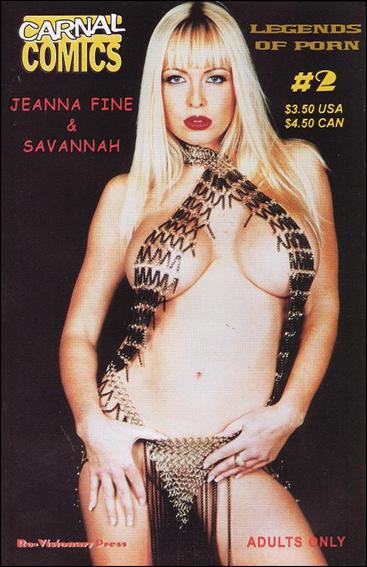 Carnal Comics: Legends of Porn issue 2 Savannah Photo Cover