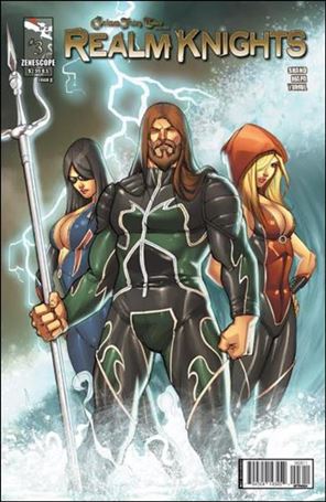 Grimm Fairy Tales Presents Realm Knights (2013/08) issue 3 Pasquale Qualano Cover