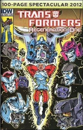 Transformers: Regeneration One 100 Page Spectacular issue nn-B Guido Guidi Cover
