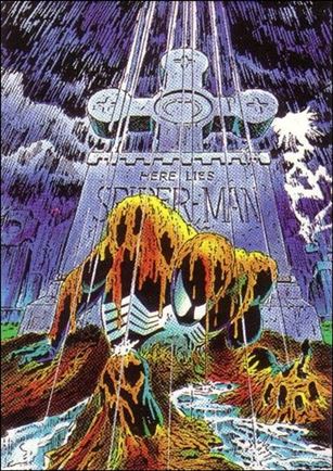Spider-Man II: 30th Anniversary 1962 - 1992 (Base Set) card 75 Buried Alive