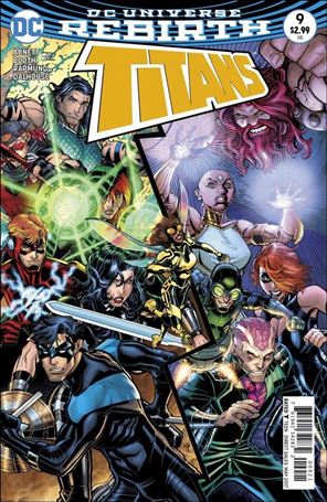 Titans (2016) issue 9-B Nick Bradshaw Cover