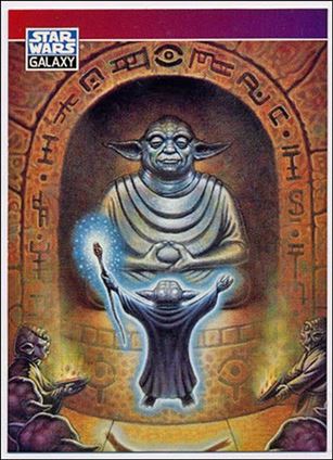 Star Wars Galaxy: Series 2 (Promo) card P3 Yoda
