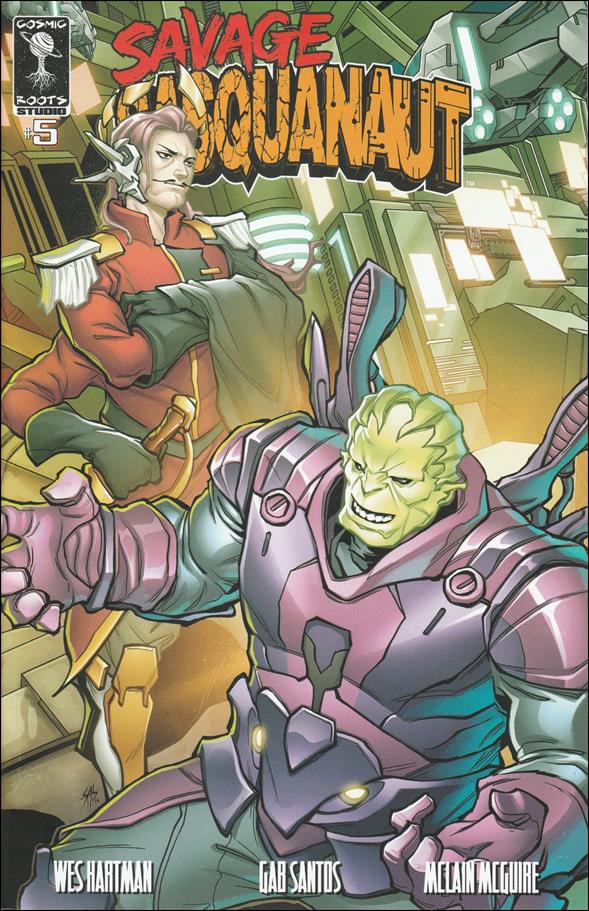 Savage Sasquanaut issue 5 Gab Santos Connecting Cover