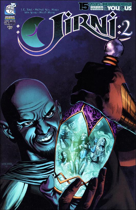 Jirni (2018) issue 2 Michael SantaMaria Cover