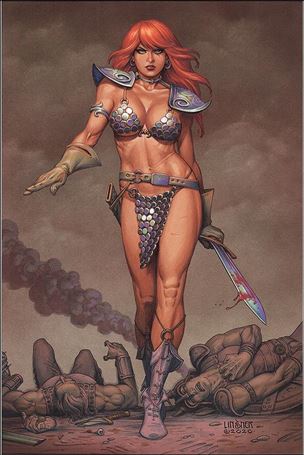 Red Sonja (2019) issue 20-S Joseph Michael Linsner Virgin Cover
