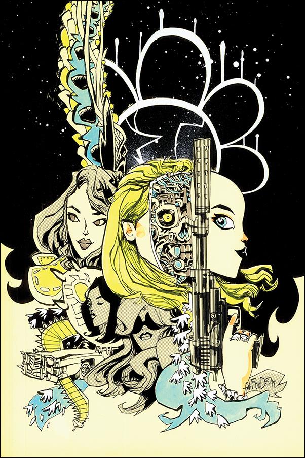 Charlie's Angels vs The Bionic Woman issue 2-E Jim Mahfood 1:30 Virgin Cover