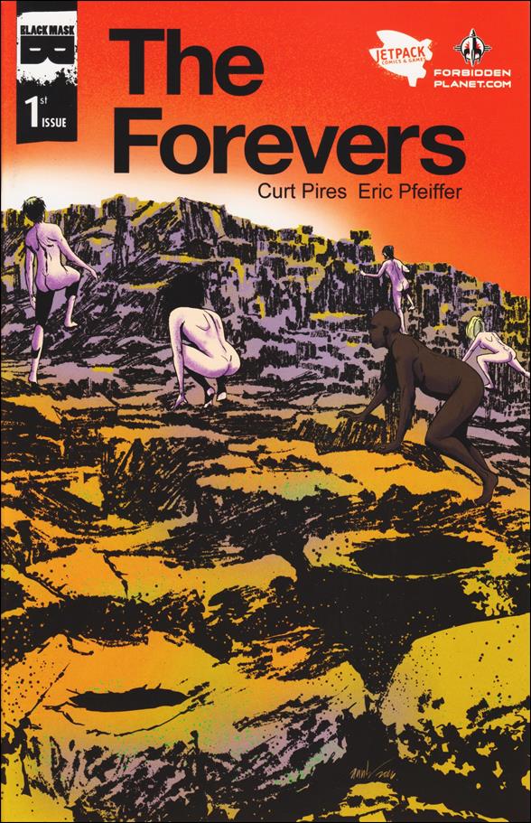 Forevers issue 1-E Amancay Nahuelpan Forbidden Planet/Jetpack Cover
