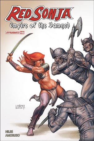 Red Sonja: Empire of the Damned issue 5-B Joseph Michael Linsner Cardstock Cover