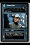 Star Wars: Hoth Limited (Base Set) card 9 Lieutenant Cabbel