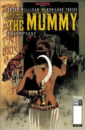 Mummy: Palimpsest issue 4 John McCrea Cover