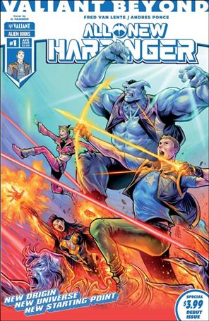 Valiant Beyond: All-New Harbinger issue 1-B Guillermo Fajardo Cover