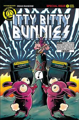 Itty Bitty Bunnies in Rainbow Pixie Candyland: Pop Tarts issue 1-B Daniel Arruda Massa Cover 1/1500