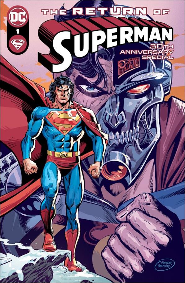 Return of Superman 30th Anniversary Special issue 1 Dan Jurgens Cover