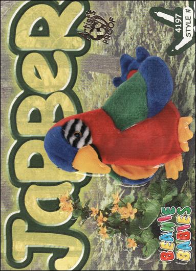 Beanie Babies Series 3 (Artist Proof Parallel Base Set) card 97 Jabber