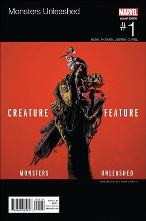 Monsters Unleashed (2017/03) issue 1-E Mike Deodato Jr. Hip Hop Cover