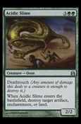 Magic the Gathering: Commander (Base Set) card 140 Acidic Slime