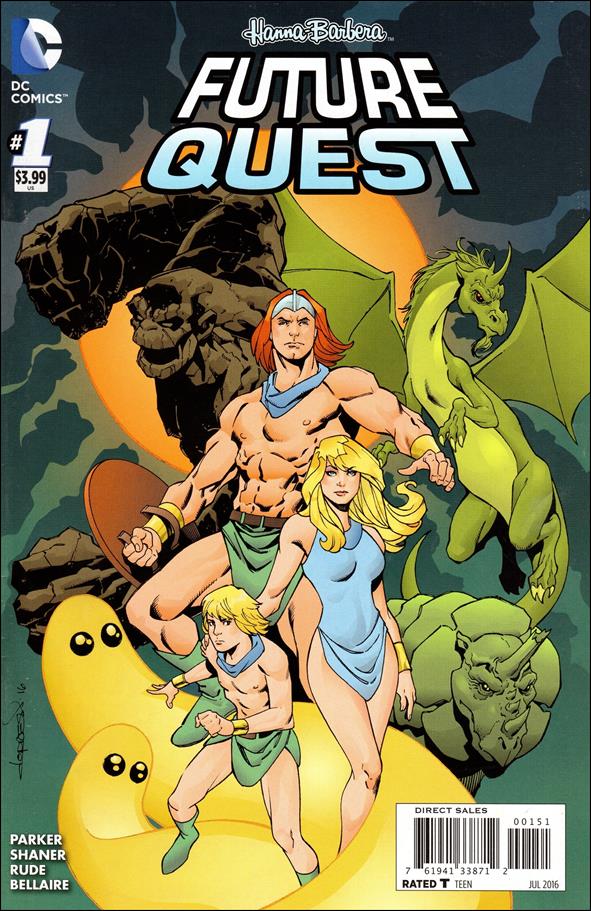 Future Quest issue 1-C Aaron Lopresti Herculoids Cover