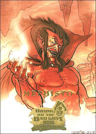 2008 Marvel Masterpieces: Series 3 (Base Set) card 27 Mephisto