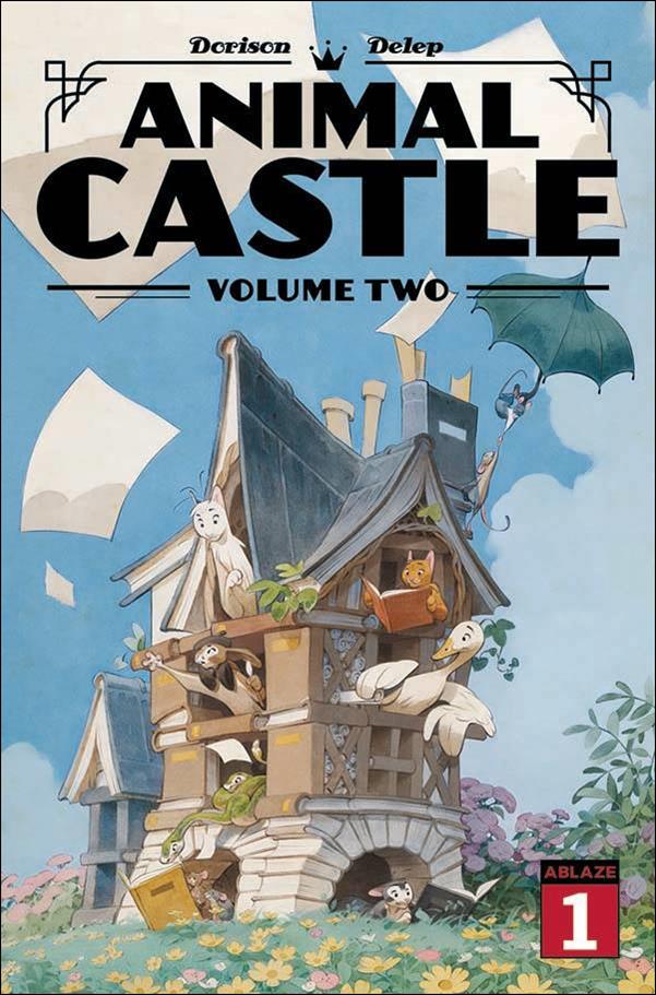 Animal Castle Vol. 2 issue 1-B Felix Delep Animal Library Cover