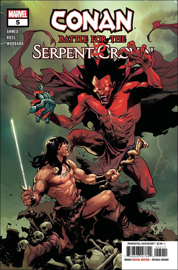 Conan: Battle for the Serpent Crown issue 5 Mahmud A. Asrar Cover