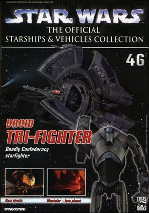 Star Wars: The Official Starships & Vehicles Collection issue 46 Droid Tri-Fighter