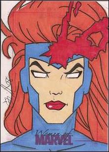 Women of Marvel (SketchaFEX Subset) card WO William O'Neill 1/337