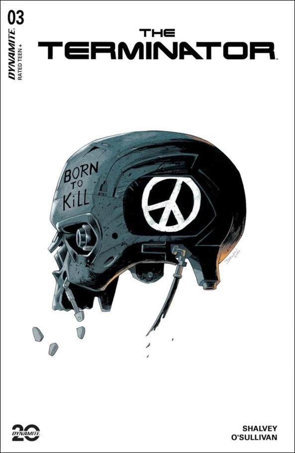 Terminator (2024) issue 3 Declan Shalvey Cardstock Cover
