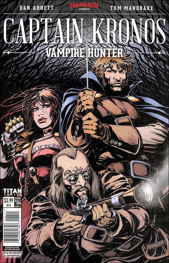 Captain Kronos - Vampire Hunter issue 4 Tom Mandrake Cover