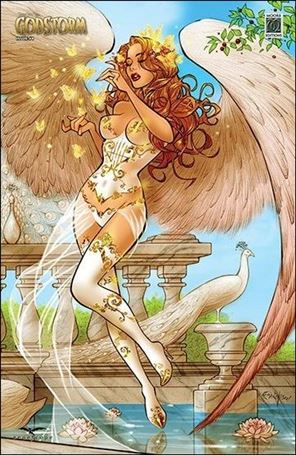 Grimm Fairy Tales Presents Godstorm issue 4-C Franchesco! Moore Editions 