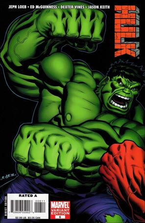 Hulk (2008)  issue 6-B Ed McGuinness 