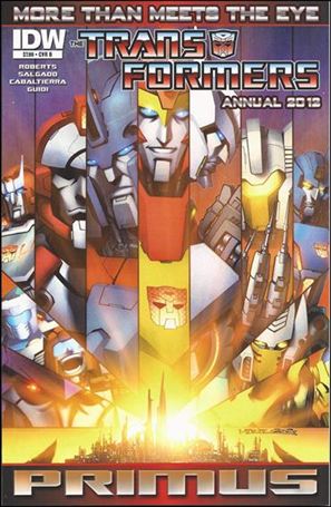 Transformers: More Than Meets the Eye Annual issue 2012-B Alex Milne Cover