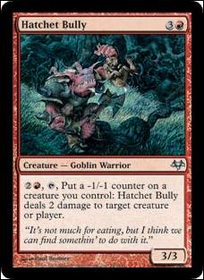 Magic the Gathering: Eventide (Base Set) card 54 Hatchet Bully