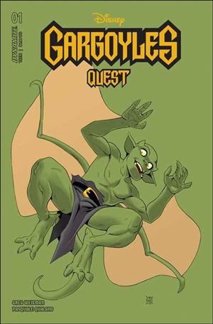 Gargoyles: Quest issue 1-C Drew Moss Cover