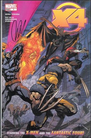 X-Men/Fantastic Four (2005) issue 1-B DF (Signed by Pat Lee)