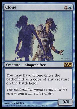 Magic the Gathering: 2011 Core Set (Base Set) card 49 Clone
