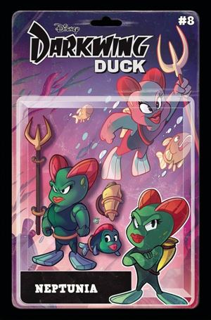 Darkwing Duck (2023) issue 8-H Action Figure 1:10 Cover