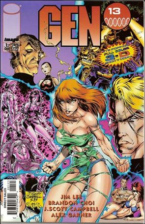 Gen13 (1994) issue 1-D 3-D Edition - First Printing Cover