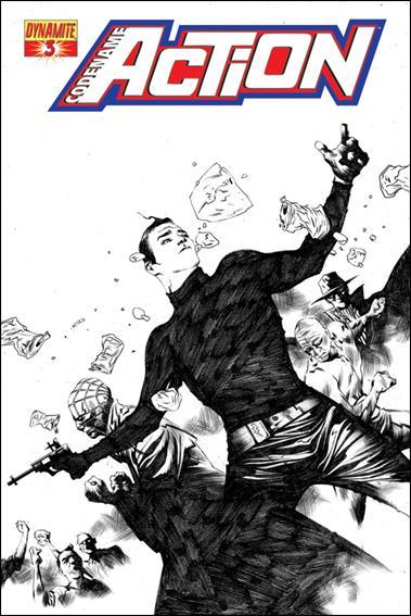 Codename: Action issue 3-D Jae Lee 1:xx Black & White Cover