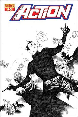 Codename: Action issue 3-D Jae Lee 1:xx Black & White Cover
