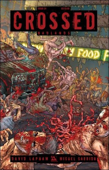 Crossed: Badlands issue 24-B Wraparound Cover