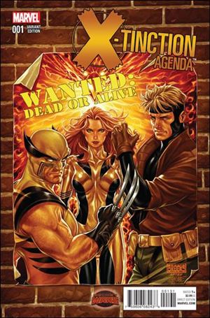 X-Tinction Agenda  issue 1-B Mark Brooks 1:20 Cover