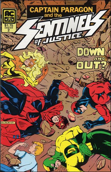 Captain Paragon and the Sentinels of Justice issue 2