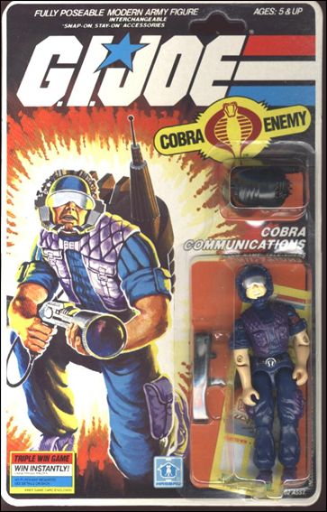 G.I. Joe: A Real American Hero 3 3/4" Basic Action Figures figure 43 Tele-Vipers (Cobra Communication)