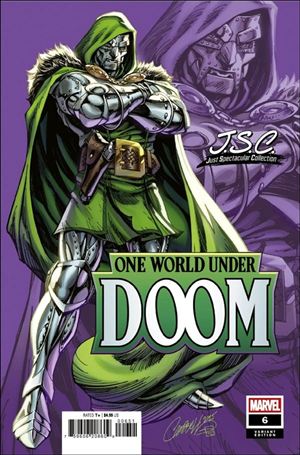 One World Under Doom issue 6-B J. Scott Campbell Just Spectacular Cover
