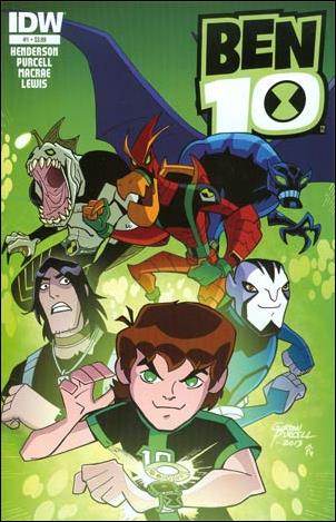 Ben 10 issue 1 Gordon Purcell Cover