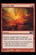 Magic the Gathering: 2012 Core Set (Base Set) card 157 Tectonic Rift
