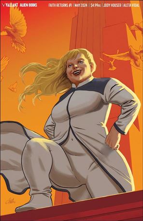 Faith Returns issue 1-C Luca Erbetta Virgin Cover